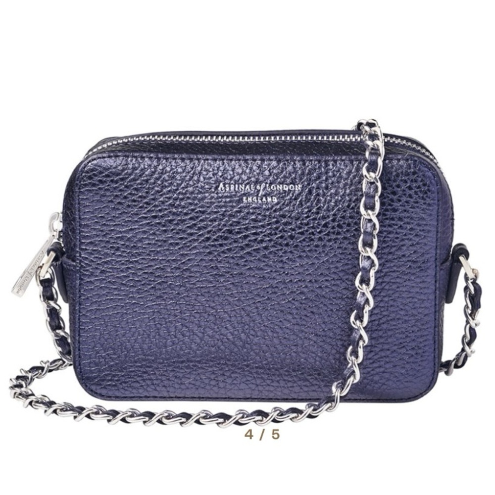 ASPINAL OF LONDON Leather Milly Cross-Body Bag